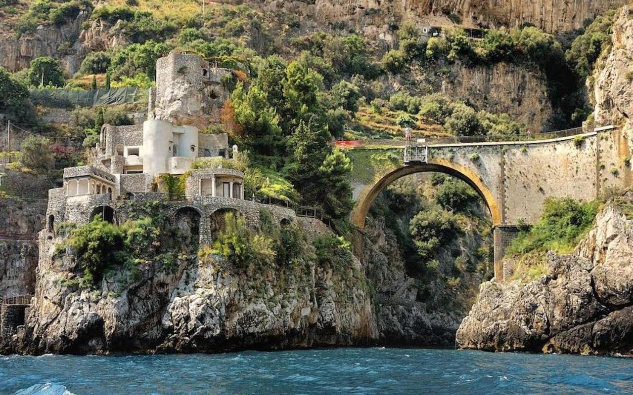 Villa Torricella Амальфи Экстерьер фото