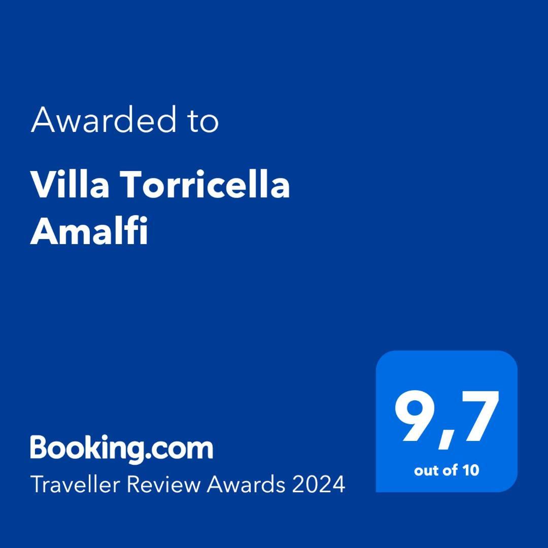 Villa Torricella Амальфи Экстерьер фото